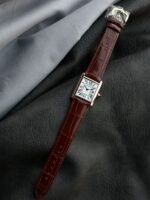 TANK MUST PINK GOLD BURGUNDY CROCODILE - Image 4