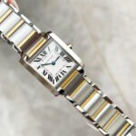TANK FRANCAISE 25 GOLD STEEL WHITE DIAL - Image 10