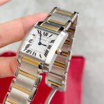 TANK FRANCAISE 25 GOLD STEEL WHITE DIAL - Image 14