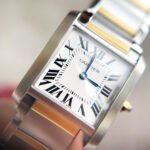 TANK FRANCAISE 25 GOLD STEEL WHITE DIAL - Image 6