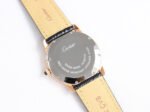 RONDE SOLO PINK GOLD BLACK LEATHER - Image 8