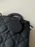SMALL LADY 20 MY ABC ALL BLACK LAMBSKIN - Image 6