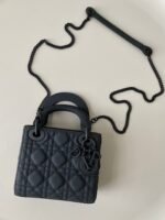 MINI LADY 17 MY ABC ALL BLACK LAMBSKIN - Image 11