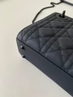 MINI LADY 17 MY ABC ALL BLACK LAMBSKIN - Image 4