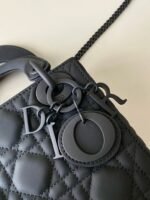 MINI LADY 17 MY ABC ALL BLACK LAMBSKIN - Image 5