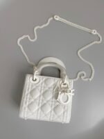 MINI LADY 17 MY ABC WHITE LAMBSKIN - Image 11