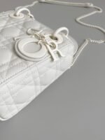 MINI LADY 17 MY ABC WHITE LAMBSKIN - Image 12