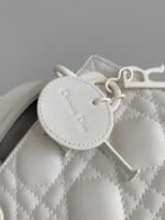 MINI LADY 17 MY ABC WHITE LAMBSKIN - Image 6