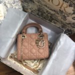 MINI LADY 17 MY ABC BEIGE LAMBSKIN - Image 3