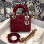 MINI LADY 17 MY ABC RED CALFSKIN - Image 10