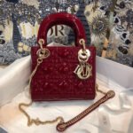 MINI LADY 17 MY ABC RED CALFSKIN - Image 11