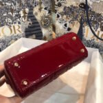 MINI LADY 17 MY ABC RED CALFSKIN - Image 7