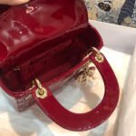 MINI LADY 17 MY ABC RED CALFSKIN - Image 8