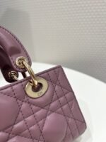 LADY D-JOY 16 MICRO PURPLE LAMBSKIN - Image 5