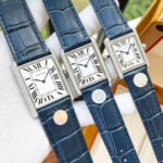 TANK MUST SILVER CASE DIAMOND BEZEL LEATHER - Image 9