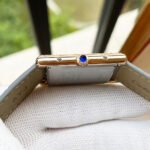 TANK MUST SILVER CASE DIAMOND BEZEL LEATHER - Image 6