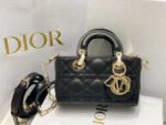 MICRO LADY D-JOY 16.5 BLACK LAMBSKIN - Image 2