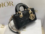 MICRO LADY D-JOY 16.5 BLACK LAMBSKIN - Image 12