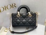 MICRO LADY D-JOY 16.5 BLACK LAMBSKIN - Image 7