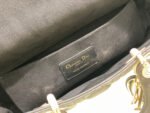 MEDIUM LADY D-JOY 26 BLACK LAMBSKIN - Image 9