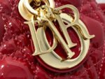 SMALL LADY D-JOY 22 RED PATENT CALFSKIN - Image 13