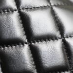 CC VANITY CASE 17 BLACK LAMBSKIN SILVER HARDWARE - Image 2