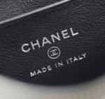 CC VANITY CASE 17 BLACK LAMBSKIN SILVER HARDWARE - Image 18