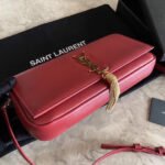 KATE TASSEL 26 CURRENT RED LAMBSKIN BAG - Image 2