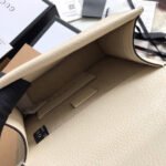 DYONYSUS SHOULDER BAG 20 IN WHITE CALFSKIN SILVER HARDWARE - Image 9
