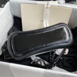 CC GABRIELLE MINI 20 HOBO BAG IN WHITE MIX BLACK CALFSKIN - Image 15