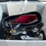 CC GABRIELLE MINI 20 HOBO BAG IN BLACK CALFSKIN - Image 6