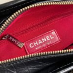 CC GABRIELLE MINI 20 HOBO BAG IN BLACK CALFSKIN - Image 7