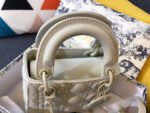 MINI LADY 17 BAG IN WHITE CALFSKIN - Image 16