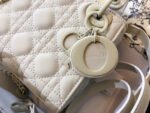 MINI LADY 17 BAG IN WHITE CALFSKIN - Image 5