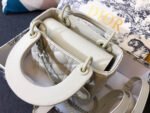 MINI LADY 17 BAG IN WHITE CALFSKIN - Image 15