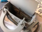 MINI LADY 17 BAG IN GREY CALFSKIN - Image 15