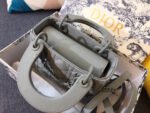 MINI LADY 17 BAG IN GREY CALFSKIN - Image 16
