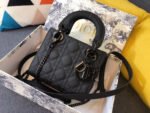 MINI LADY 17 BAG IN BLACK CALFSKIN - Image 12