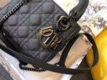 MINI LADY 17 BAG IN BLACK CALFSKIN - Image 13