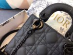 MINI LADY 17 BAG IN BLACK CALFSKIN - Image 15