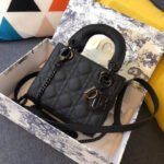 MINI LADY 17 BAG IN BLACK CALFSKIN - Image 10