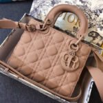 MEDIUM LADY 20 BAG IN CAMEL BROWN CALFSKIN - Image 10