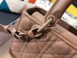 MEDIUM LADY 20 BAG IN CAMEL BROWN CALFSKIN - Image 6