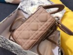MINI LADY 17 BAG IN CAMEL BROWN CALFSKIN - Image 7