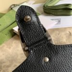 DYONYSUS SHOULDER BAG 20 IN BLACK CALFSKIN SILVER HARDWARE - Image 3