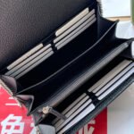 DYONYSUS SHOULDER BAG 20 IN BLACK YELLOW DENIM AND BLACK CALFSKIN TRIM SILVER HARDWARE - Image 6