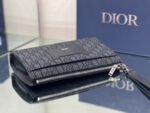 SADDLE 28 BAG IN BLACK OBLIQUE JACQUARD - Image 13