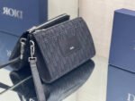 SADDLE 28 BAG IN BLACK OBLIQUE JACQUARD - Image 10