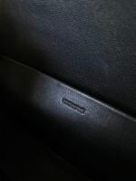 20 CHAIN EMBOSSED ARMPIT BAG FULL BLACK CALFSKIN - Image 6