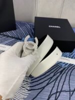 CHANEL 25S BELT 30 MM IN WHITE CALFSKIN WITH SILVER HARDWARE 615098 - Image 16